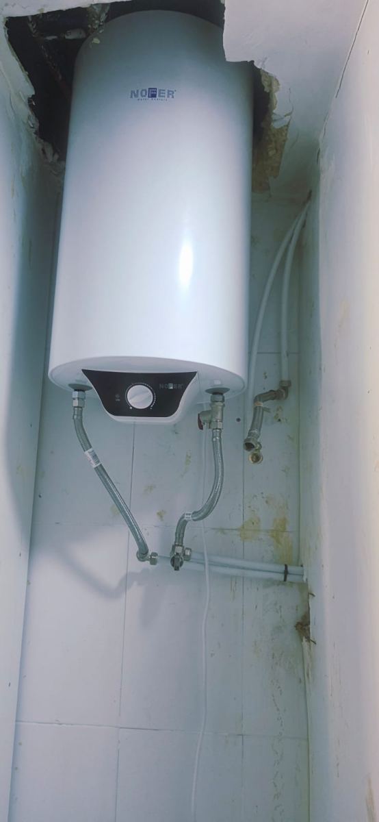 Termo eléctrico instalado